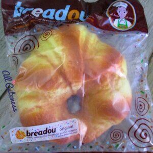 Breadou Croissant Squishy Stress Ball Fidget Toy